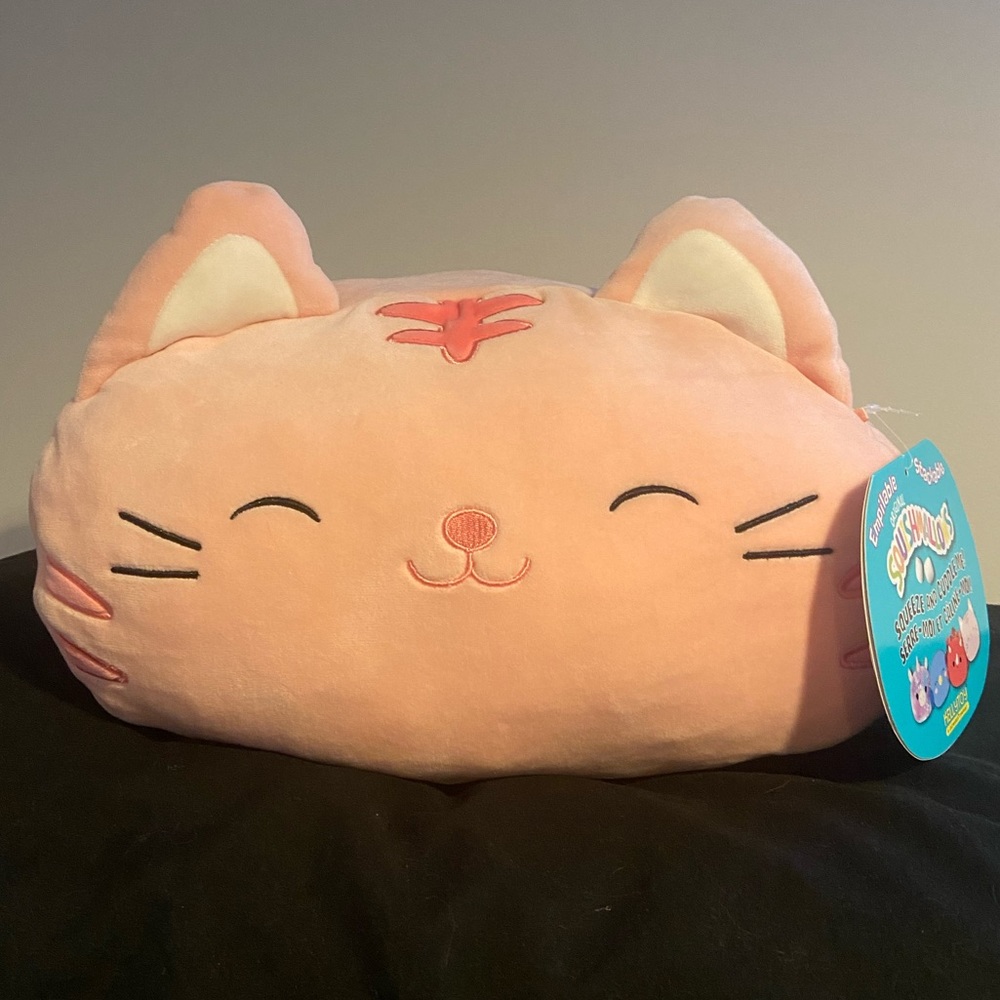 Pink Cat Stackable Squishmallow